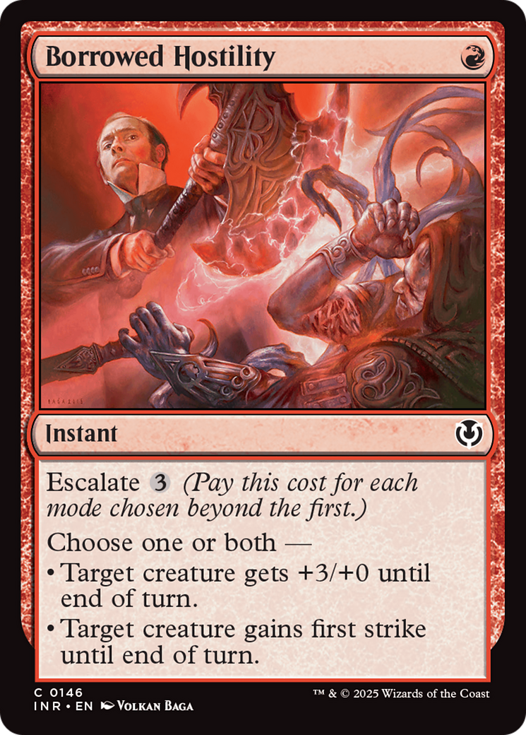 Hostilidade Emprestada / Borrowed Hostility - Magic: The Gathering - MoxLand