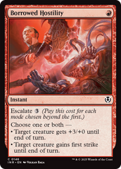 Hostilidade Emprestada / Borrowed Hostility - Magic: The Gathering - MoxLand