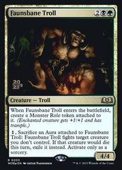 Trol Ruína dos Faunos / Faunsbane Troll - Magic: The Gathering - MoxLand