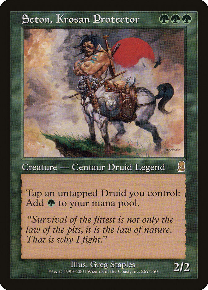Seton, Protetor Krosano / Seton, Krosan Protector - Magic: The Gathering - MoxLand