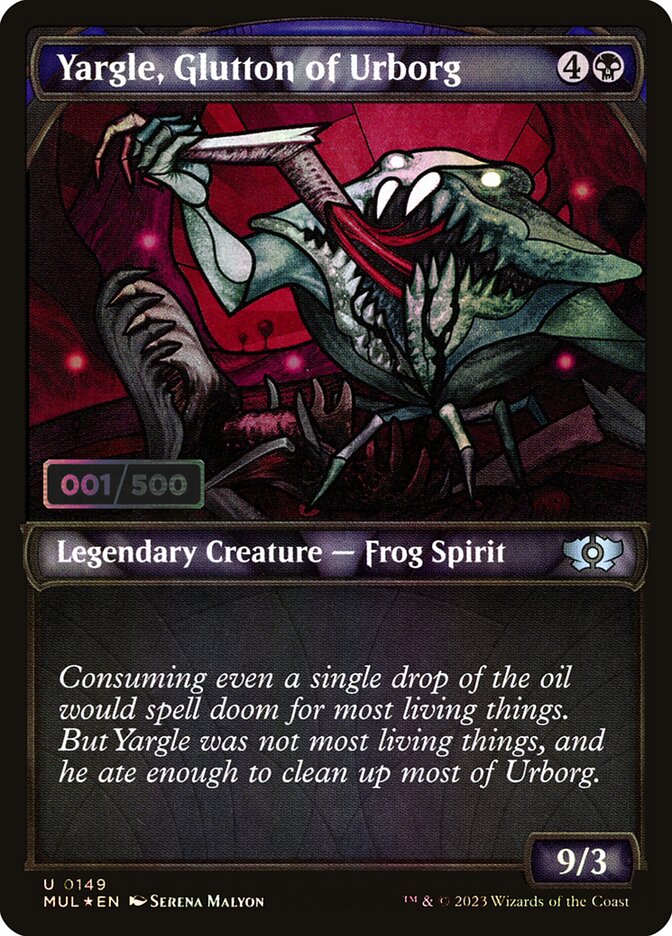 Yargle, Glutão de Urborg / Yargle, Glutton of Urborg - Magic: The Gathering - MoxLand