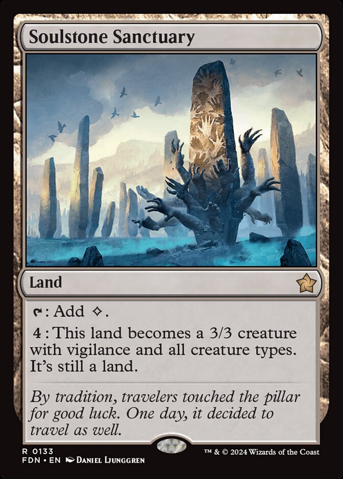 Santuário de Pedra da Alma / Soulstone Sanctuary - Magic: The Gathering - MoxLand