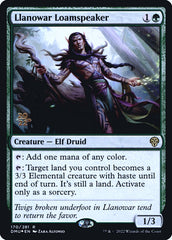 Fitossussurrador de Llanowar / Llanowar Loamspeaker - Magic: The Gathering - MoxLand