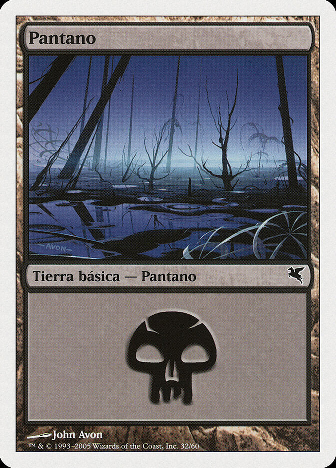Pântano / Swamp - Magic: The Gathering - MoxLand