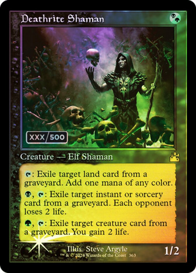 Xamã do Ritual Mortífero / Deathrite Shaman - Magic: The Gathering - MoxLand