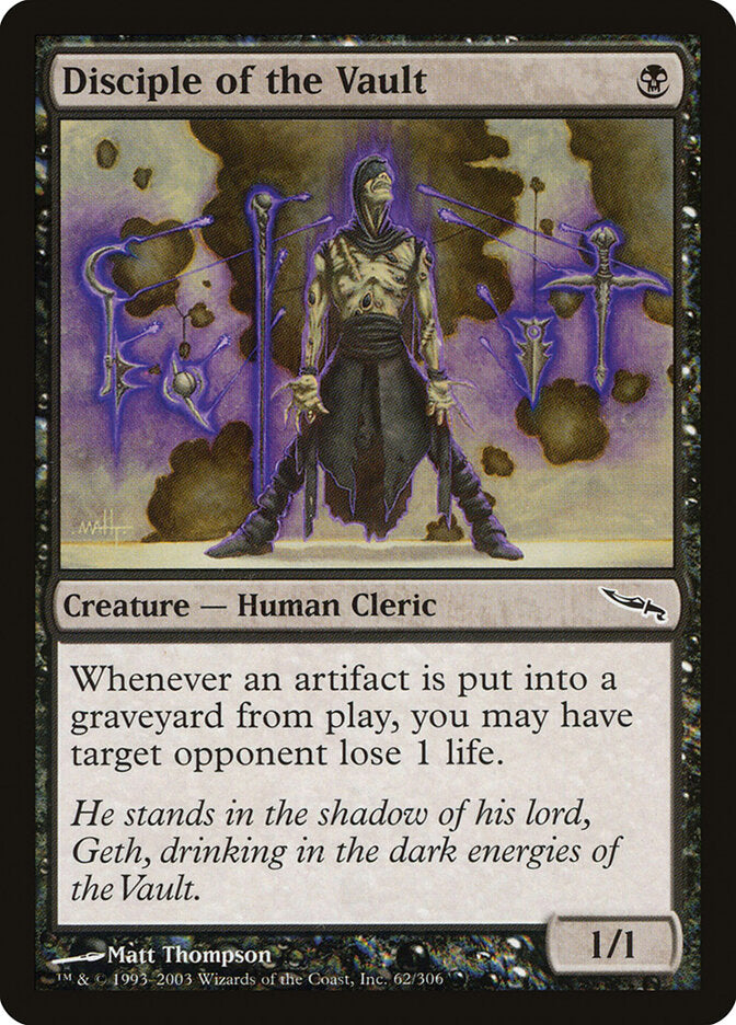 Discípulo da Câmara / Disciple of the Vault - Magic: The Gathering - MoxLand