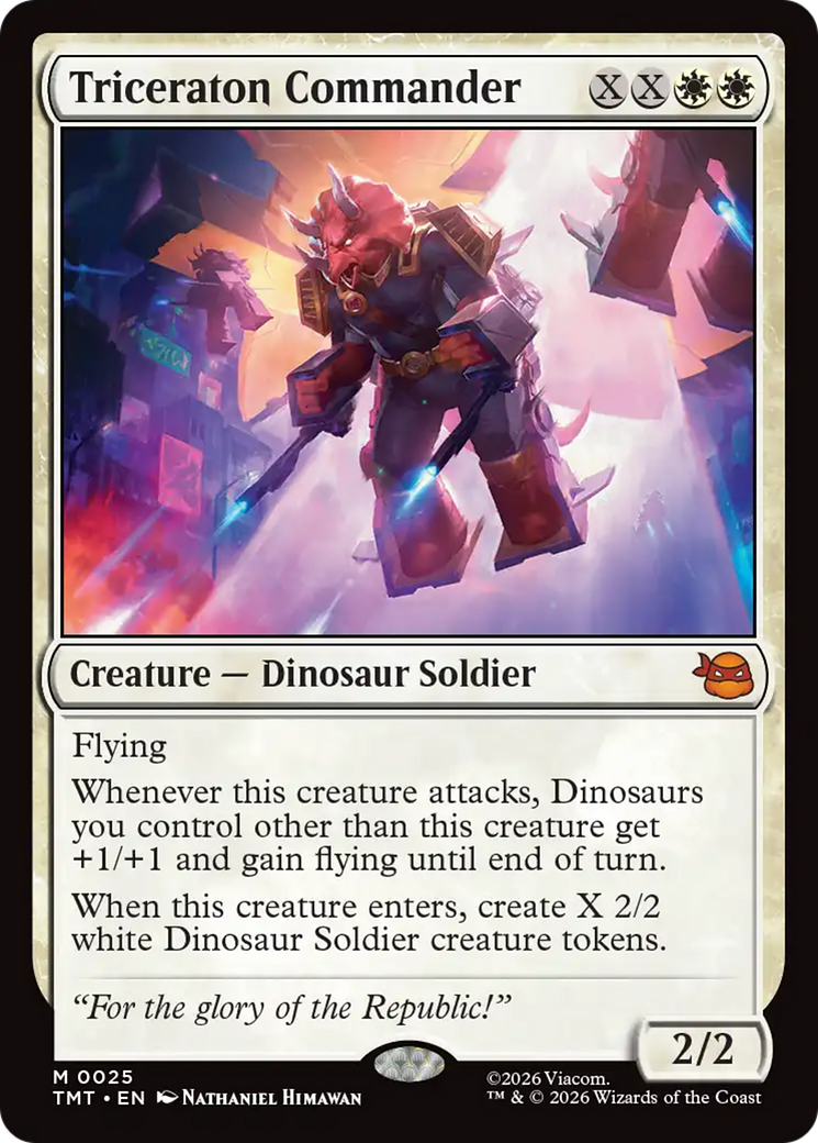 Triceraton Commander - Magic: The Gathering - MoxLand