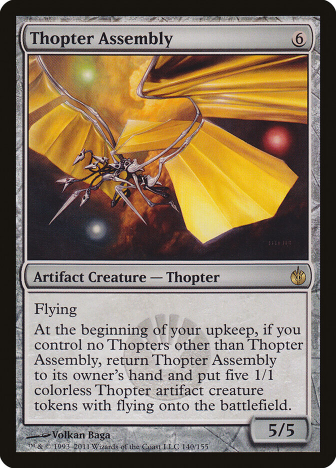 Montagem de Tóptero / Thopter Assembly - Magic: The Gathering - MoxLand