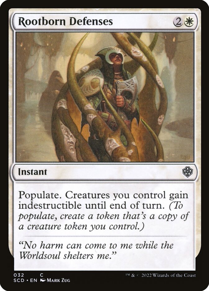 Defensores Radiconatos / Rootborn Defenses - Magic: The Gathering - MoxLand