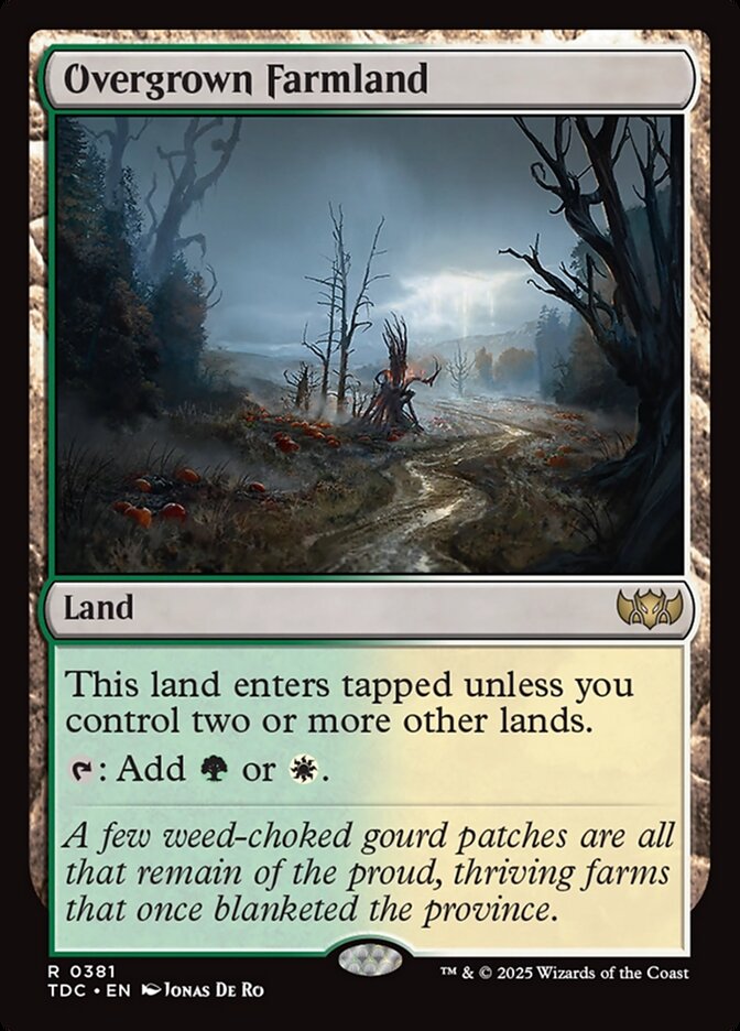 Campos Baldios / Overgrown Farmland - Magic: The Gathering - MoxLand