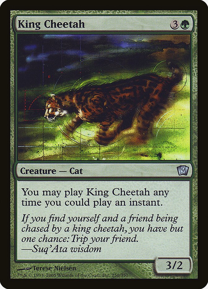 Guepardo Rei / King Cheetah - Magic: The Gathering - MoxLand