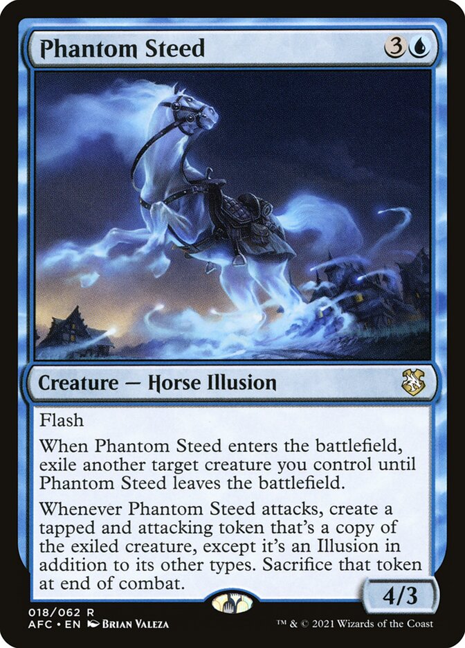 Montaria Fantasmagórica / Phantom Steed - Magic: The Gathering - MoxLand