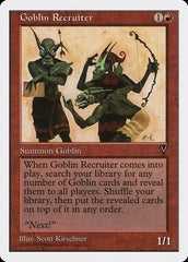 Recrutador Goblin / Goblin Recruiter - Magic: The Gathering - MoxLand