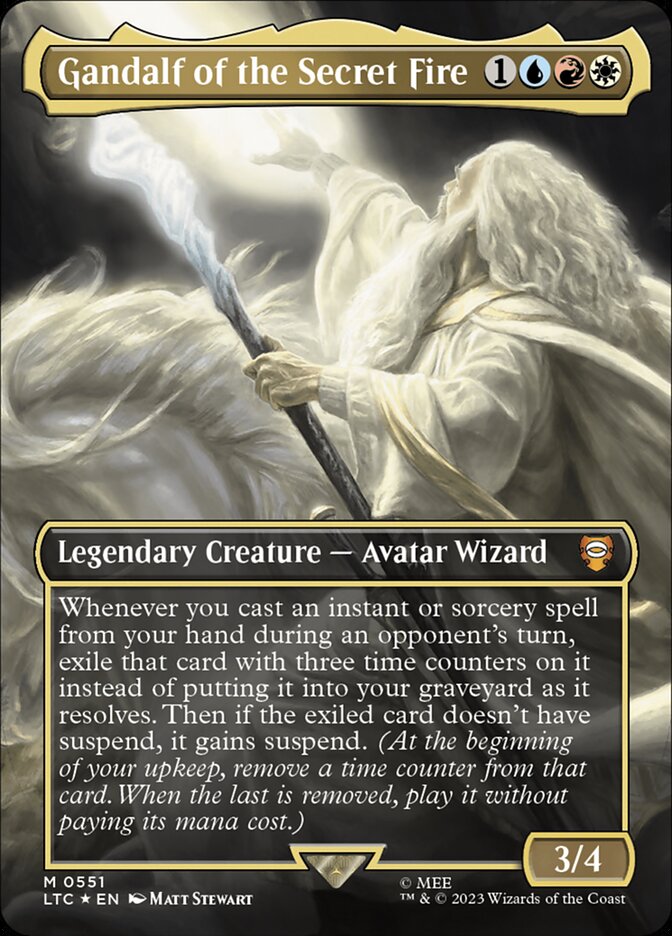 Gandalf of the Secret Fire - Magic: The Gathering - MoxLand