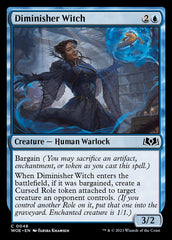 Bruxa Encolhedora / Diminisher Witch - Magic: The Gathering - MoxLand