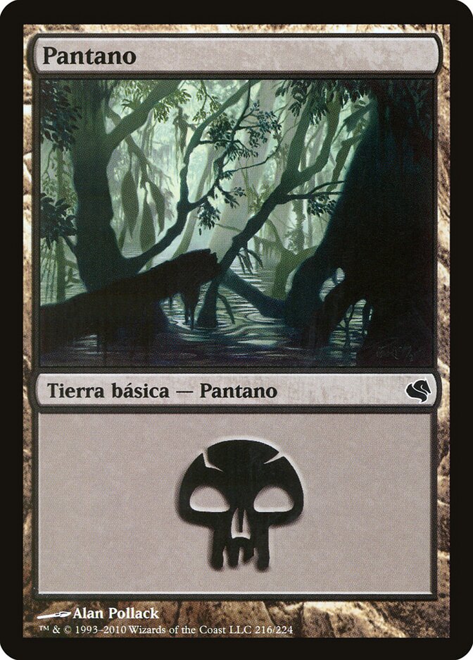 Pântano / Swamp - Magic: The Gathering - MoxLand