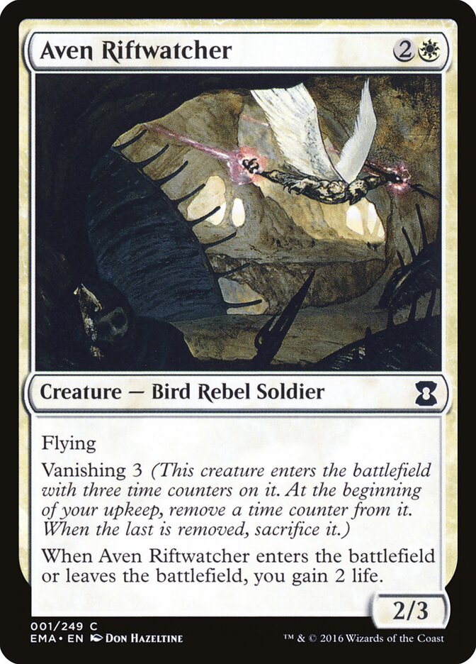 Vigia das Fendas Aviano / Aven Riftwatcher - Magic: The Gathering - MoxLand
