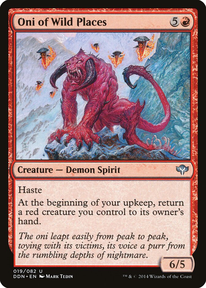 Oni dos Lugares Selvagens / Oni of Wild Places - Magic: The Gathering - MoxLand