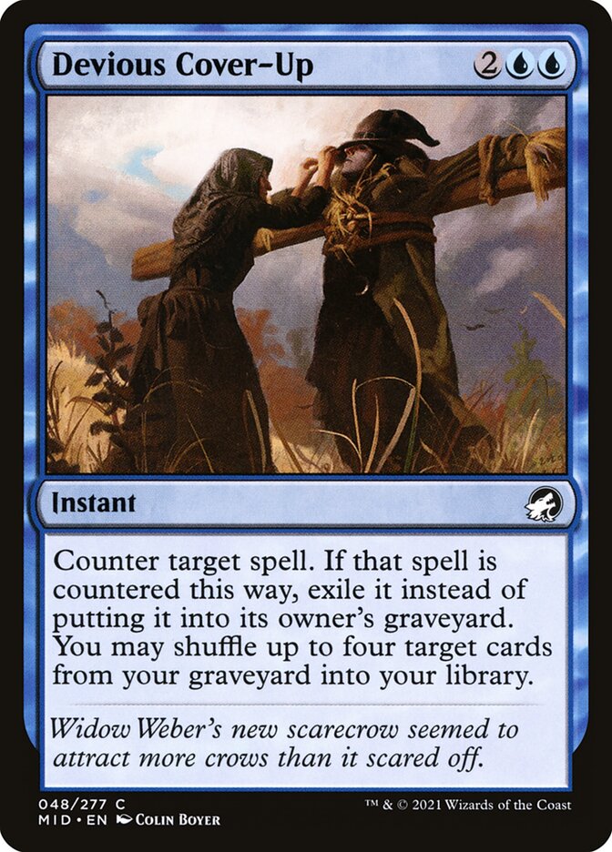 Abafamento Malicioso / Devious Cover-Up - Magic: The Gathering - MoxLand