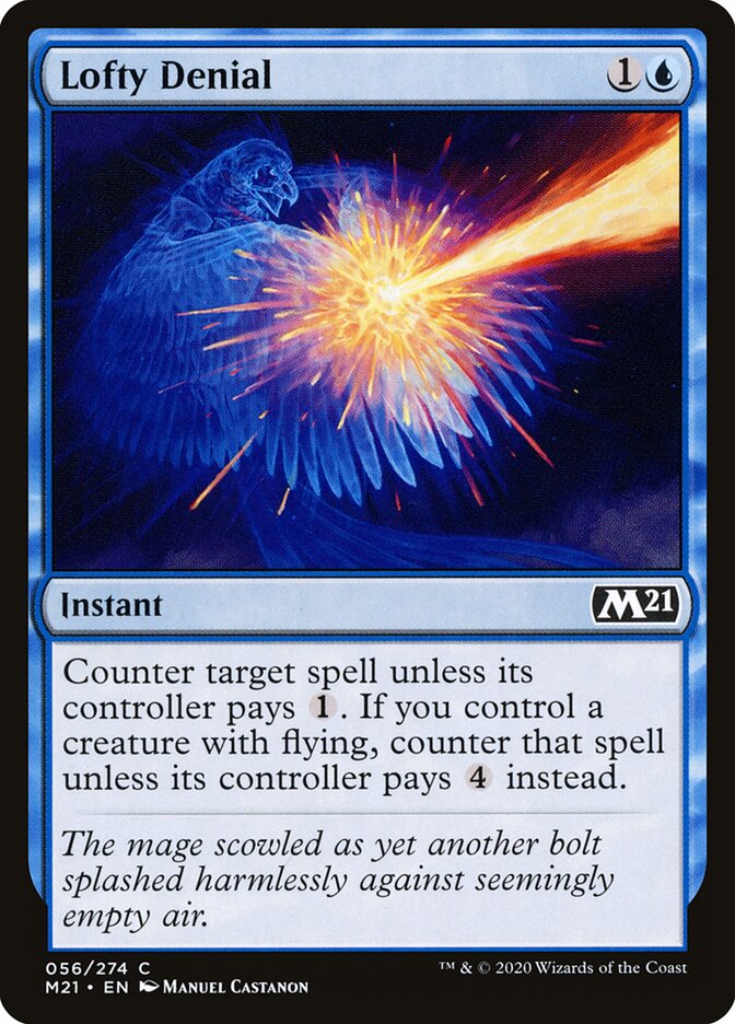 Negação Altiva / Lofty Denial - Magic: The Gathering - MoxLand