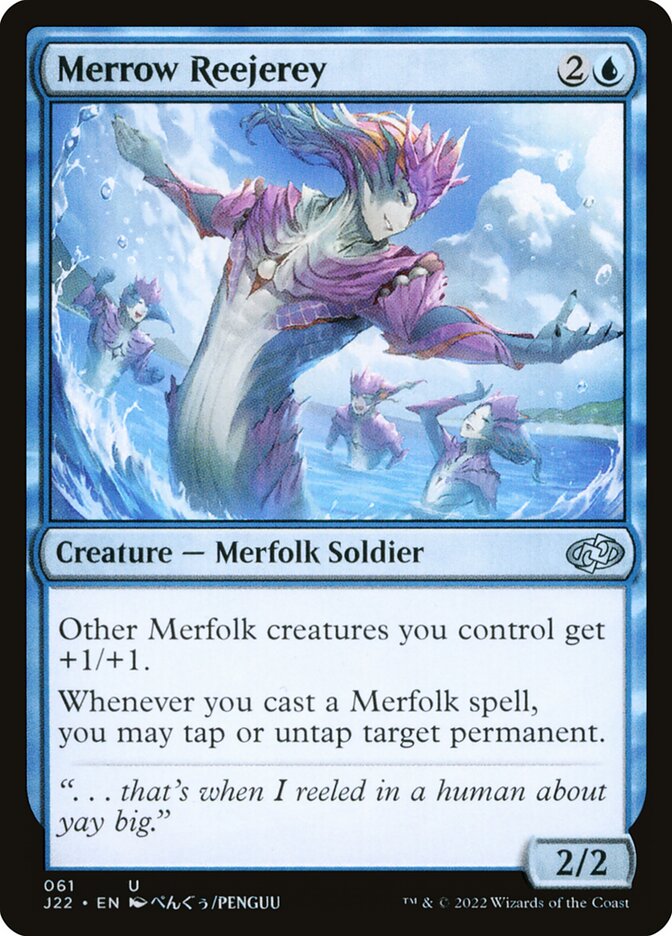 Reejerey Sirenídeo / Merrow Reejerey - Magic: The Gathering - MoxLand