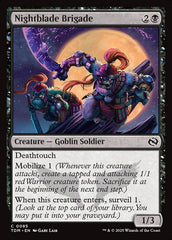 Brigada da Lâmina Noturna / Nightblade Brigade - Magic: The Gathering - MoxLand
