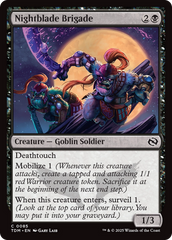 Brigada da Lâmina Noturna / Nightblade Brigade - Magic: The Gathering - MoxLand