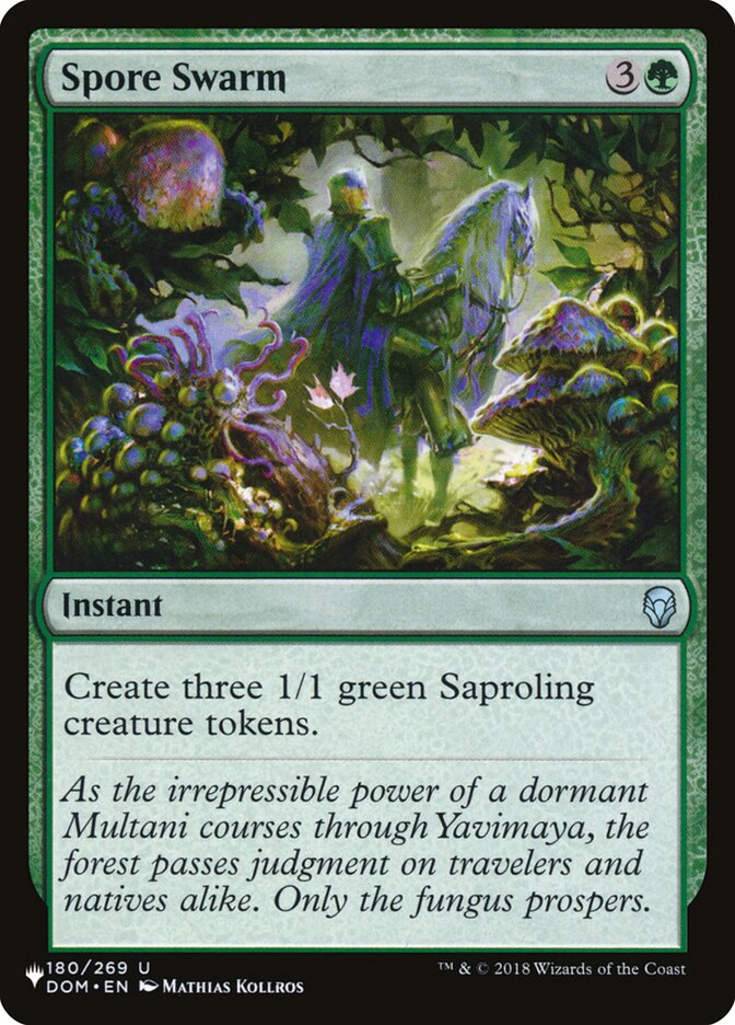 Enxame de Esporos / Spore Swarm - Magic: The Gathering - MoxLand