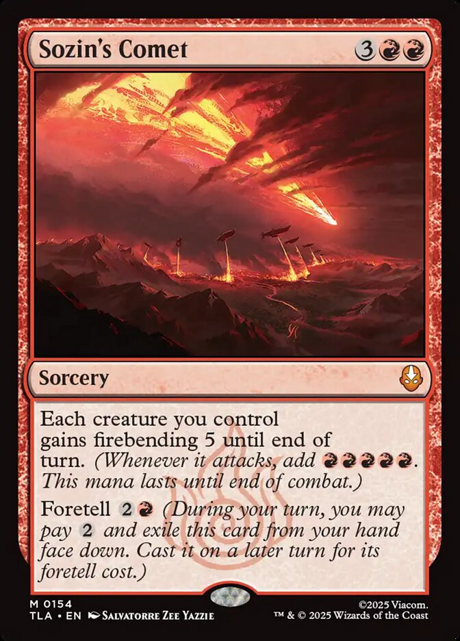 Cometa de Sozin / Sozin's Comet - Magic: The Gathering - MoxLand