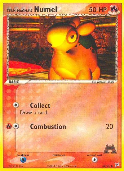 Numel da Equipe Magma / Team Magma's Numel - MoxLand - MoxLand