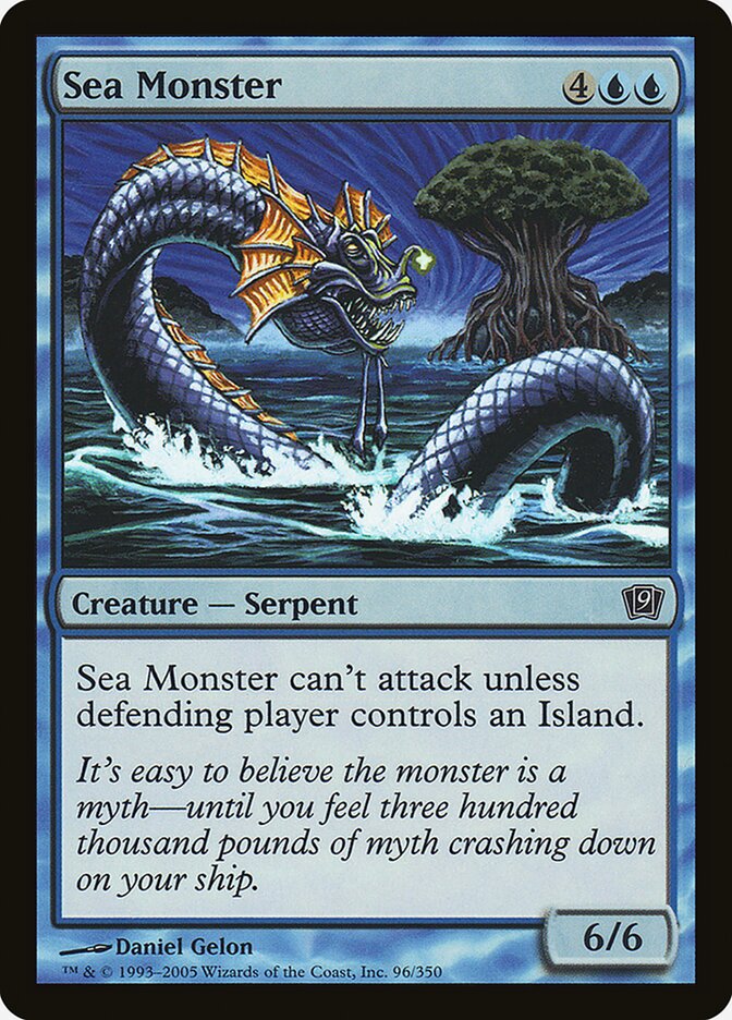 Monstro Marinho / Sea Monster - Magic: The Gathering - MoxLand