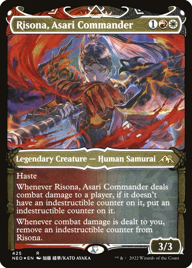 Risona, Comandante Asari / Risona, Asari Commander - Magic: The Gathering - MoxLand