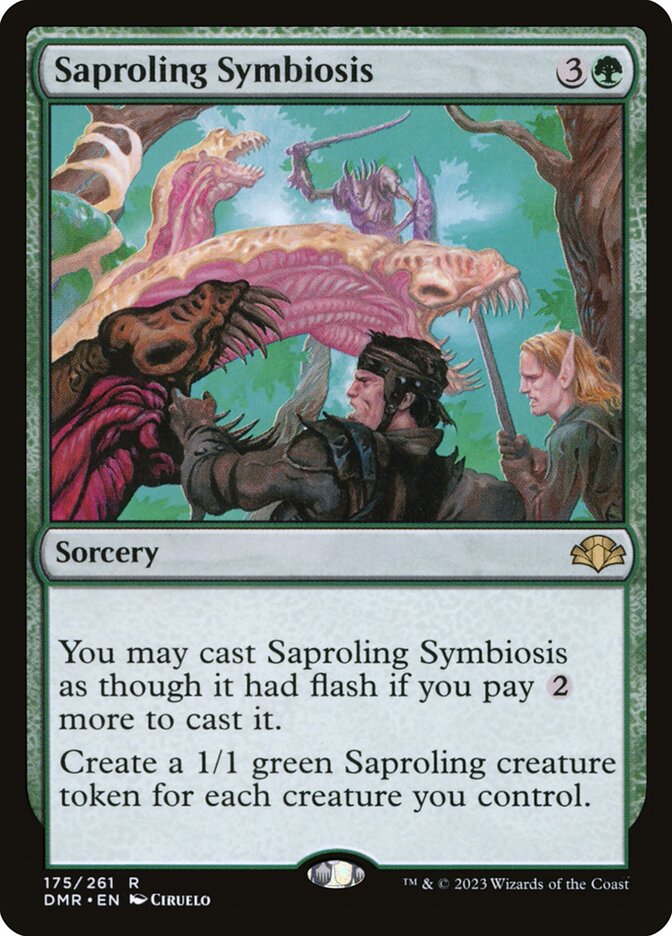 Simbiose Saprófita / Saproling Symbiosis - Magic: The Gathering - MoxLand