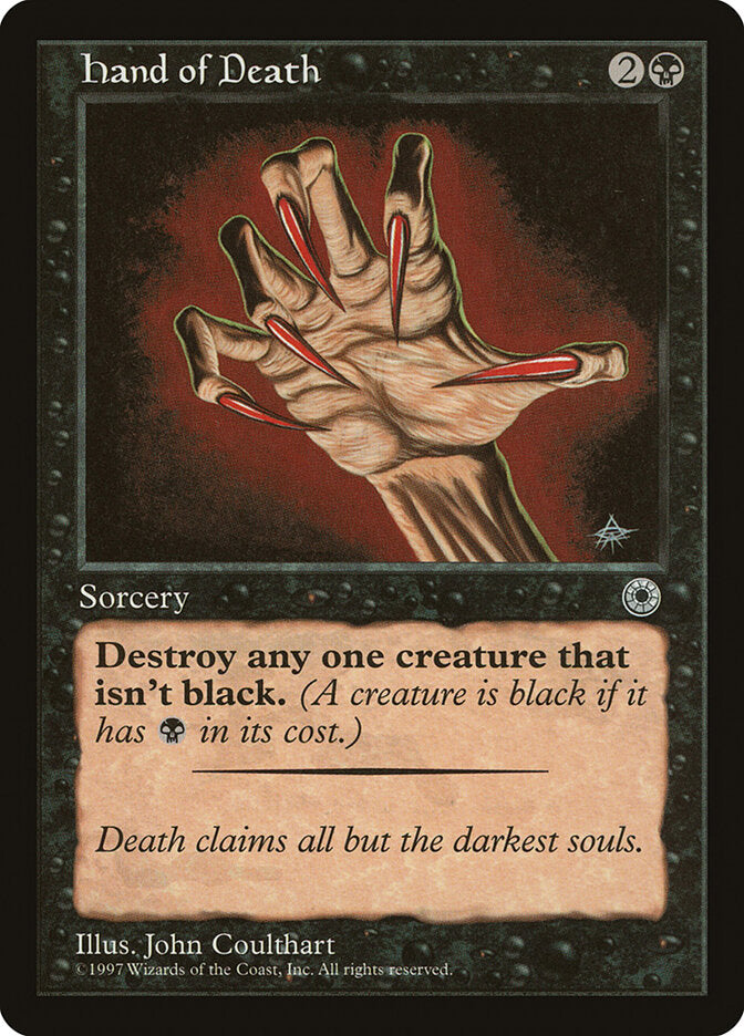 Hand of Death - Magic: The Gathering - MoxLand