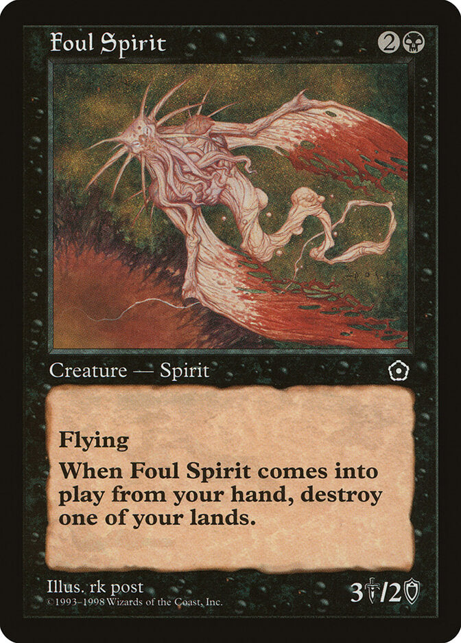 Foul Spirit - Magic: The Gathering - MoxLand