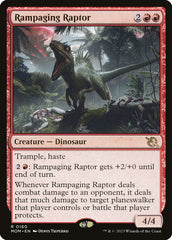 Raptor Rampante / Rampaging Raptor - Magic: The Gathering - MoxLand