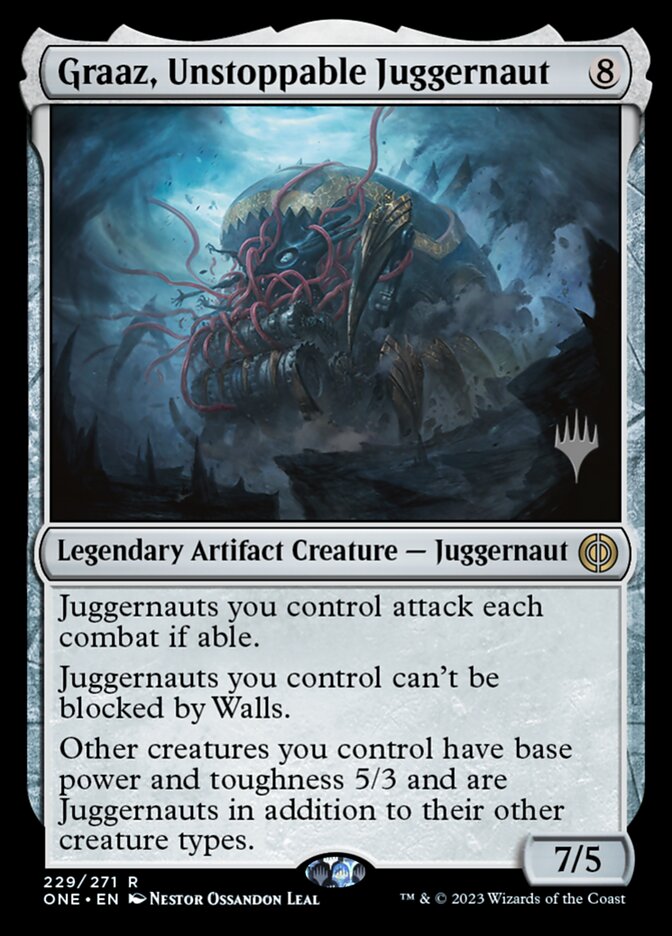 Graaz, Juggernaut Irrefreável / Graaz, Unstoppable Juggernaut - Magic: The Gathering - MoxLand