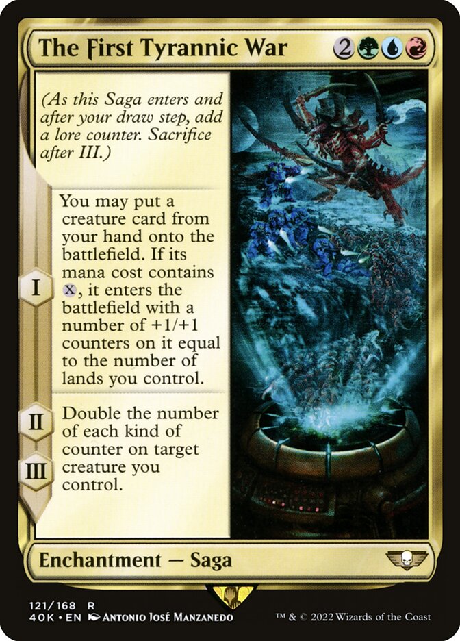 A Primeira Guerra Tirânica / The First Tyrannic War - Magic: The Gathering - MoxLand