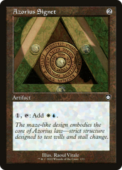 Sinete Azorius / Azorius Signet - Magic: The Gathering - MoxLand