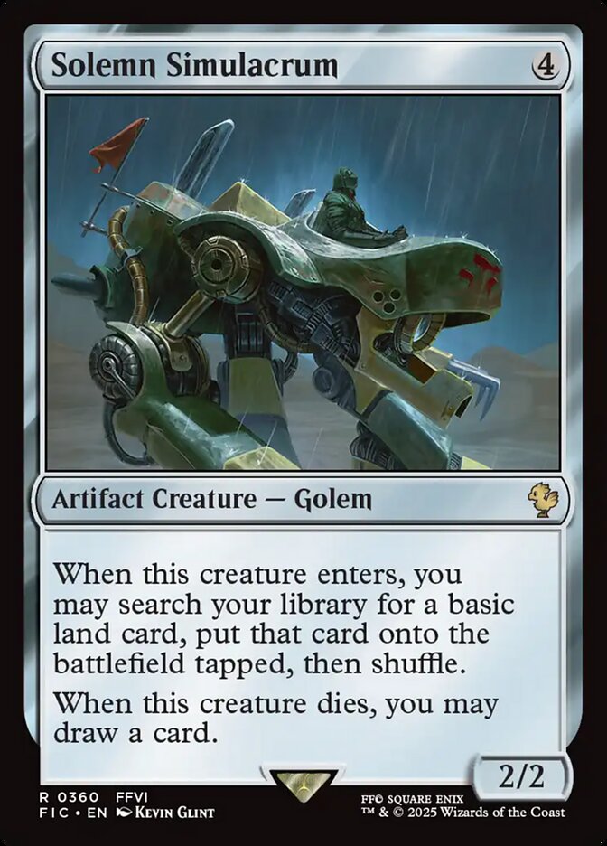 Simulacro Solene / Solemn Simulacrum - Magic: The Gathering - MoxLand