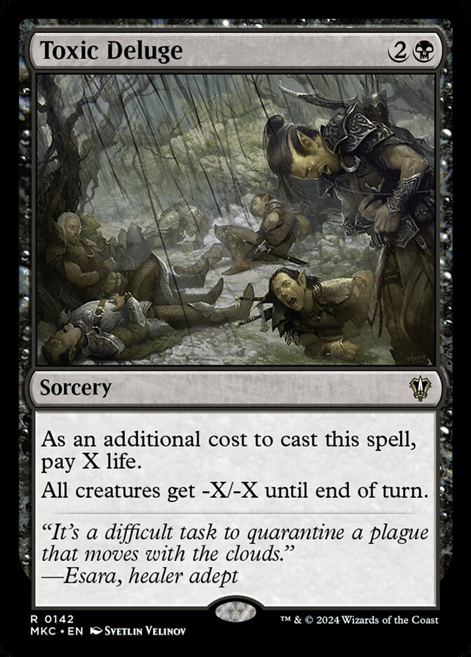 Dilúvio Tóxico / Toxic Deluge - Magic: The Gathering - MoxLand