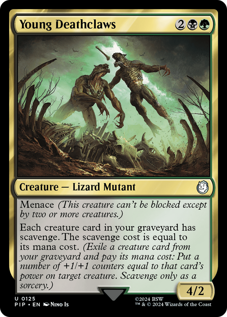 Young Deathclaws - Magic: The Gathering - MoxLand