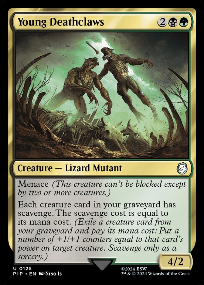 Young Deathclaws - Magic: The Gathering - MoxLand
