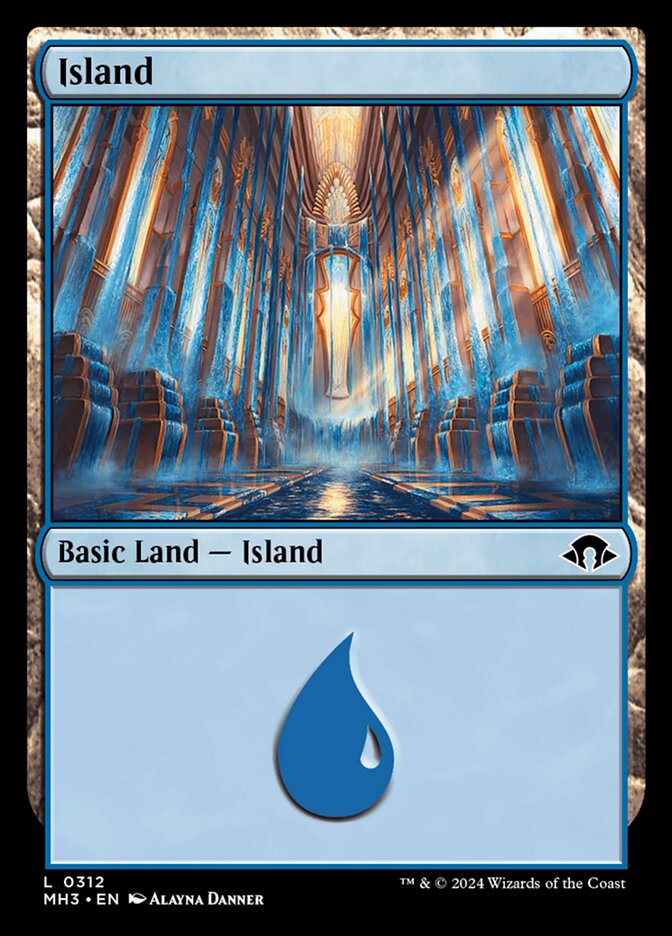Ilha / Island - Magic: The Gathering - MoxLand