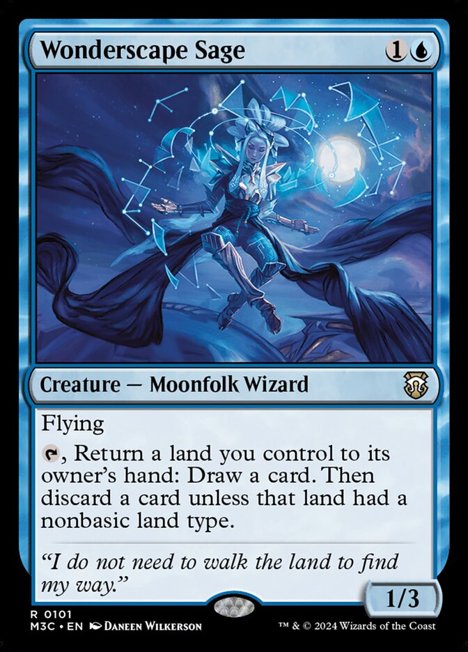 Wonderscape Sage - Magic: The Gathering - MoxLand