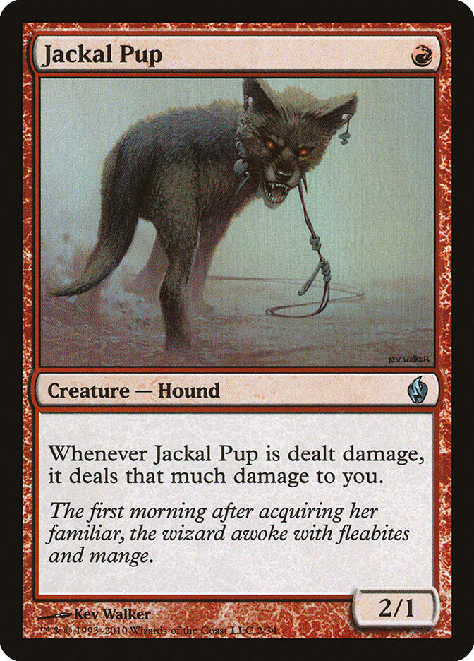 Filhote de Chacal / Jackal Pup - Magic: The Gathering - MoxLand