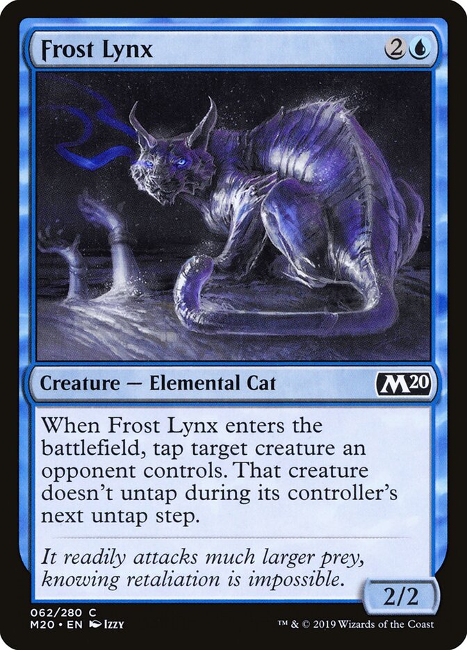 Lince de Gelo / Frost Lynx - Magic: The Gathering - MoxLand