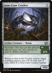 Esmagador Papo-de-ferro / Iron-Craw Crusher - Magic: The Gathering - MoxLand
