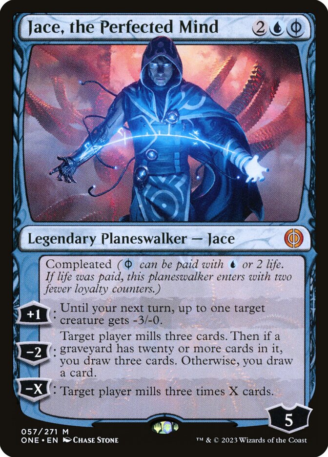 Jace, a Mente Aperfeiçoada / Jace, the Perfected Mind - Magic: The Gathering - MoxLand