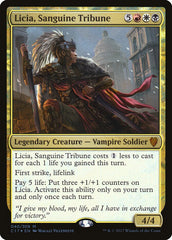 Licia, Tribuna Sanguinária / Licia, Sanguine Tribune - Magic: The Gathering - MoxLand